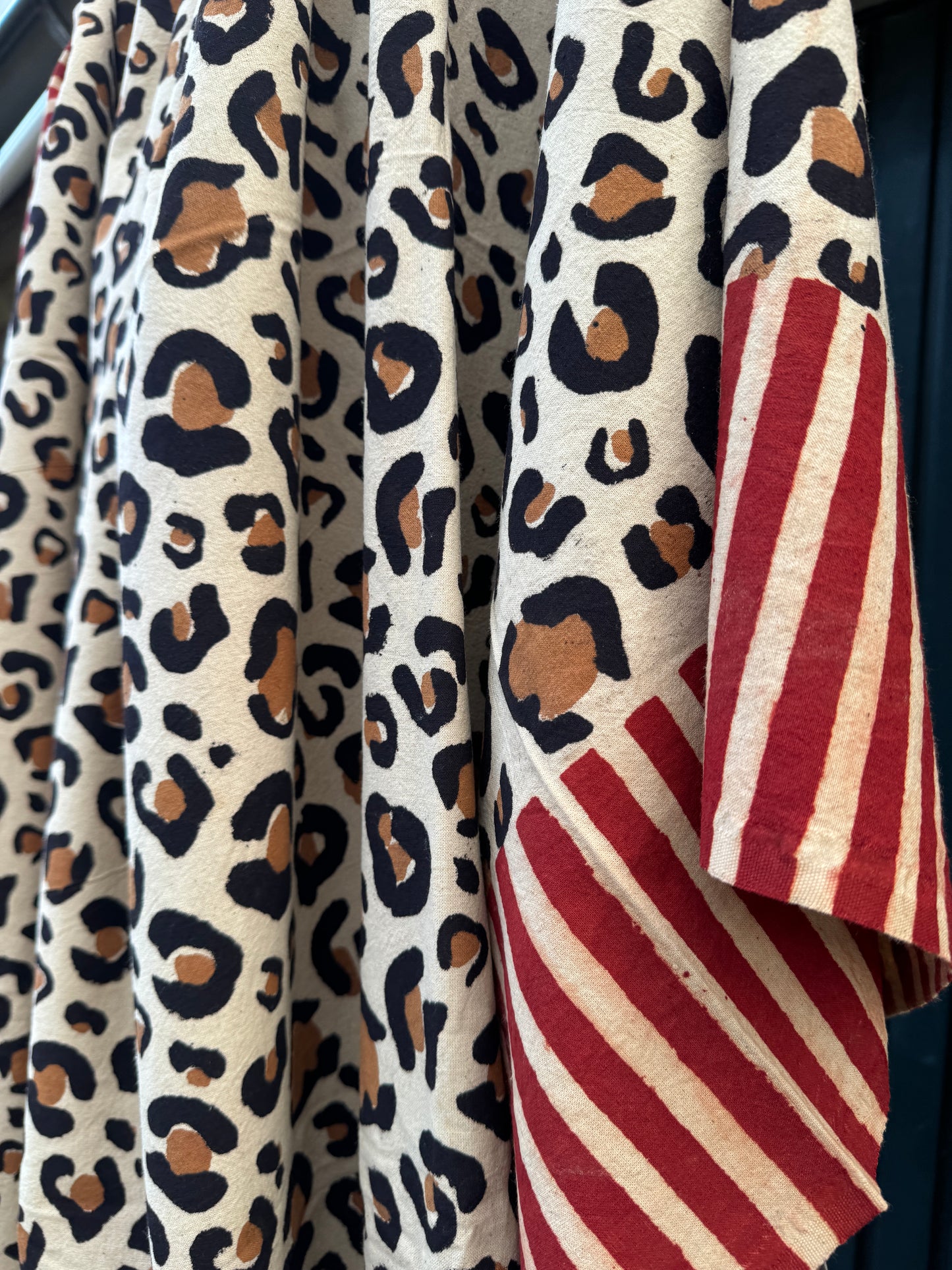 Panter plaid - zwart