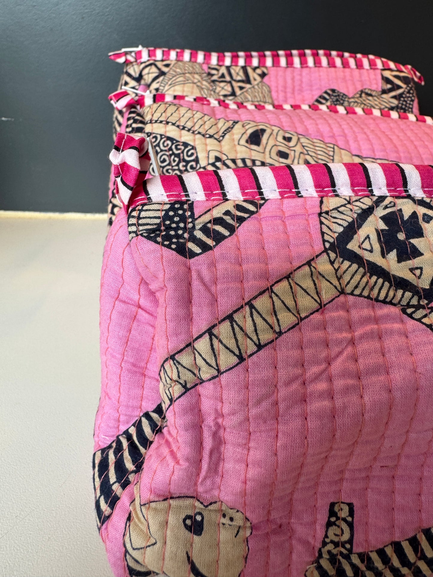 Set van 3 toilettasjes • makeuptasjes