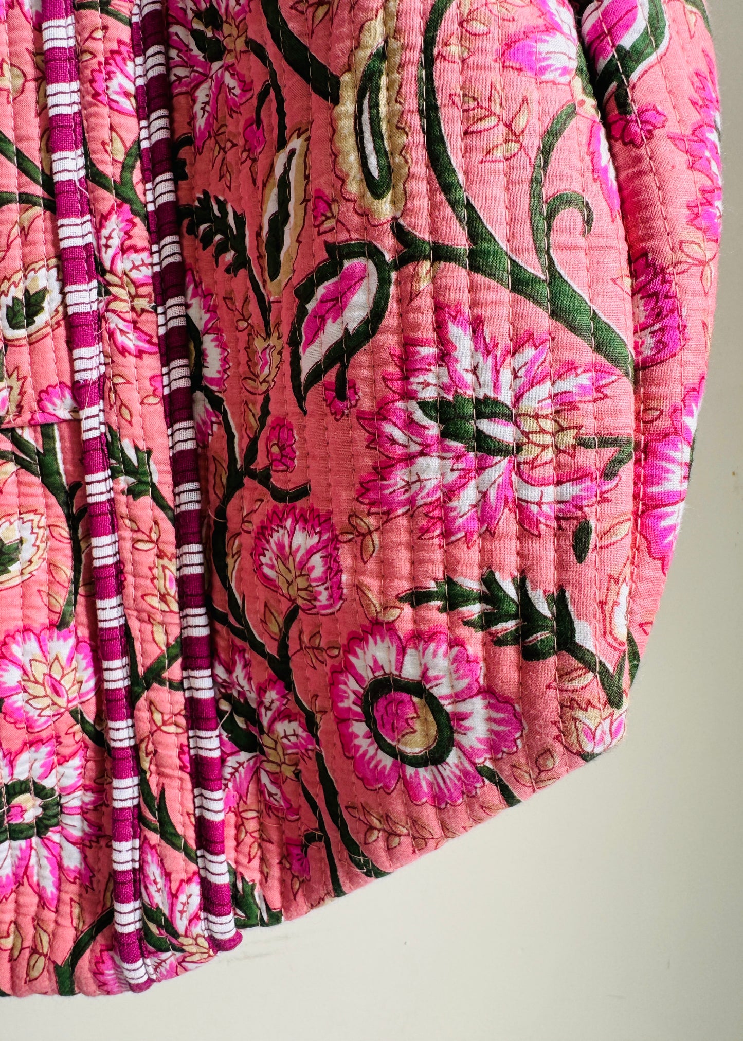 Quilted duffle bag • shopper