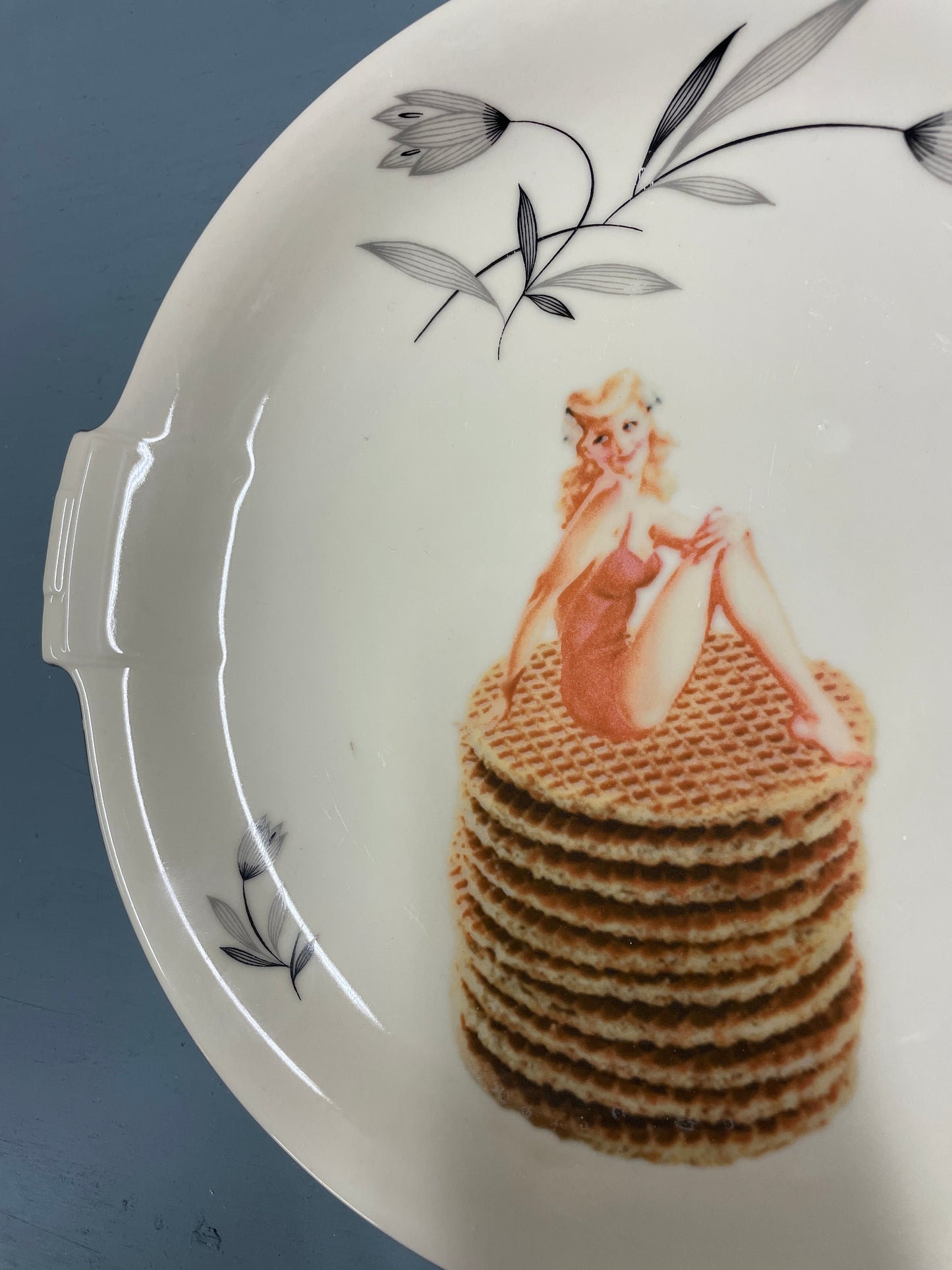 Gepimpte schaal - Being happy on stroopwafels