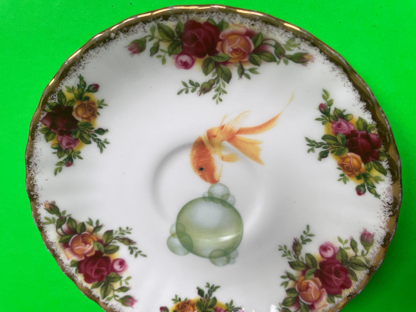 Gepimpt bordje - Green Blub