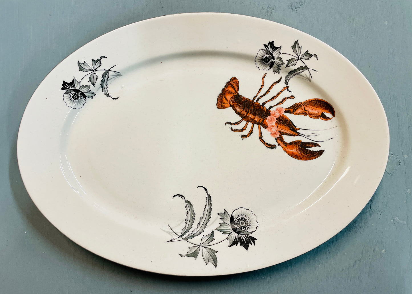 Gepimpte schaal - Lobster in bloem