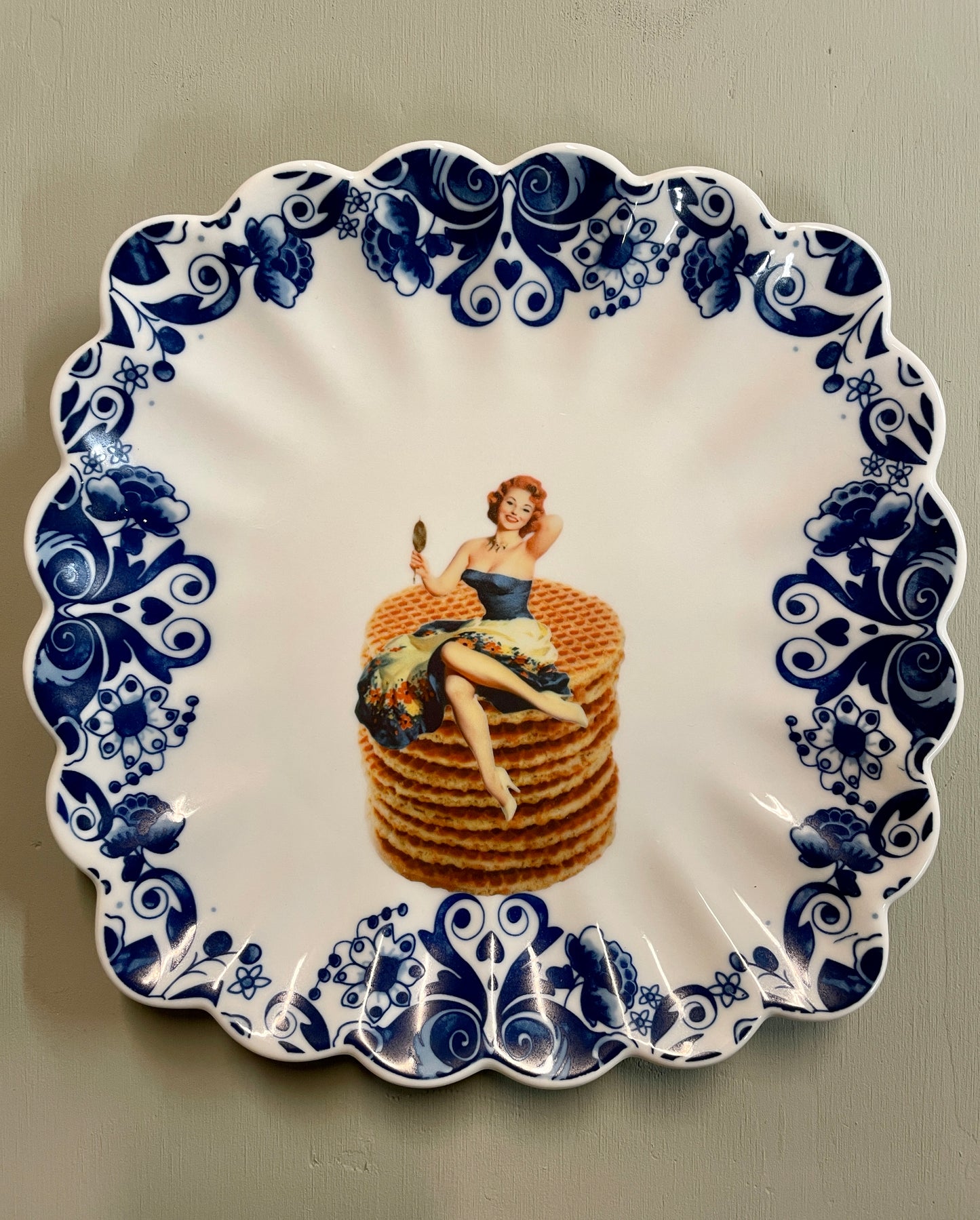 Gepimpt bord - Sitting on Stroopwafels and relax