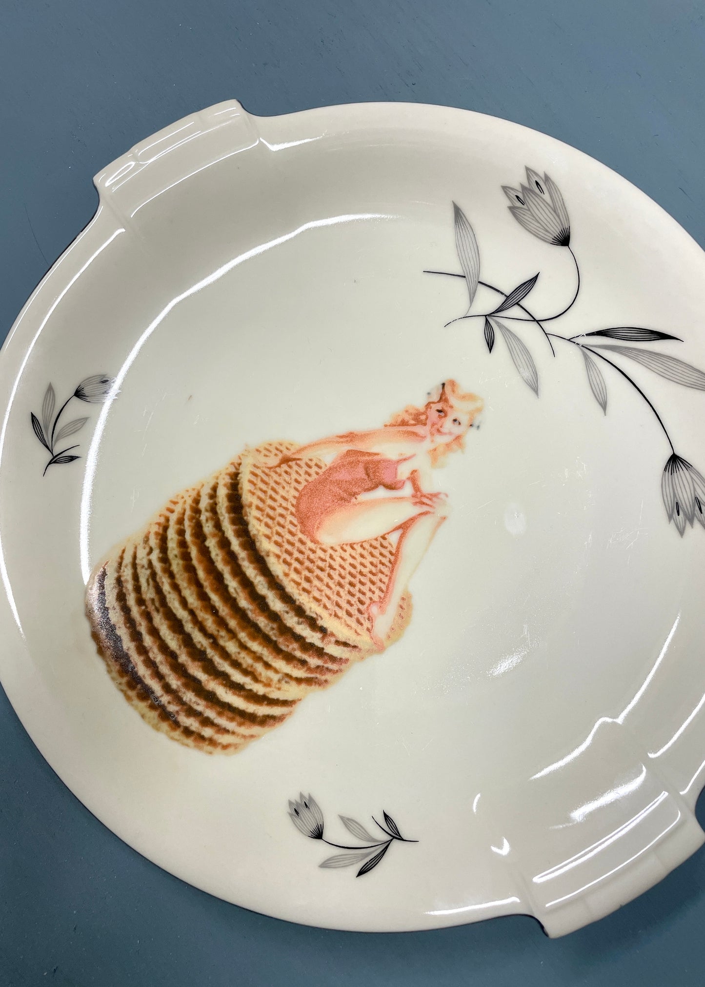Gepimpte schaal - Being happy on stroopwafels