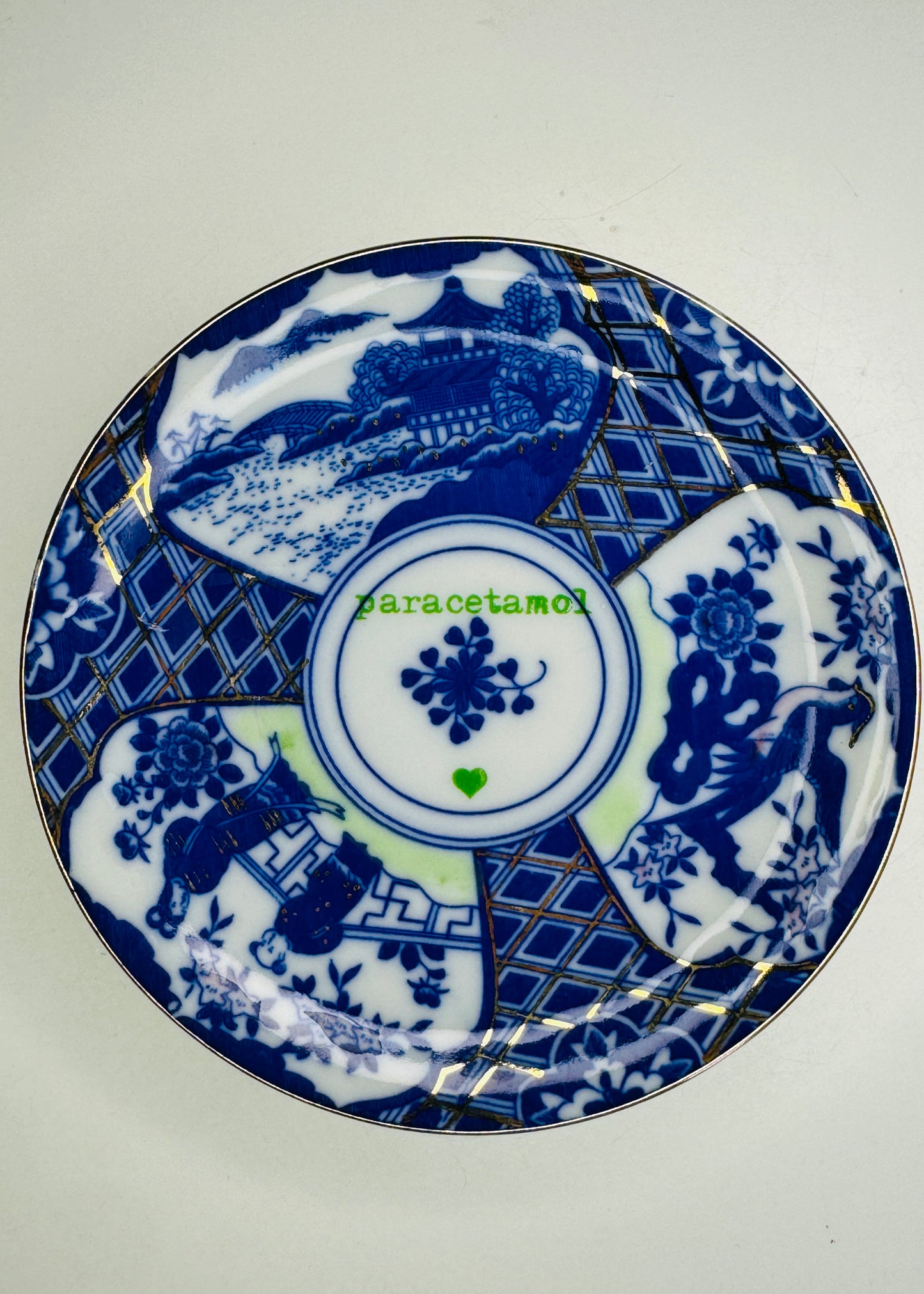 Wandbordje ‘Zware avond’