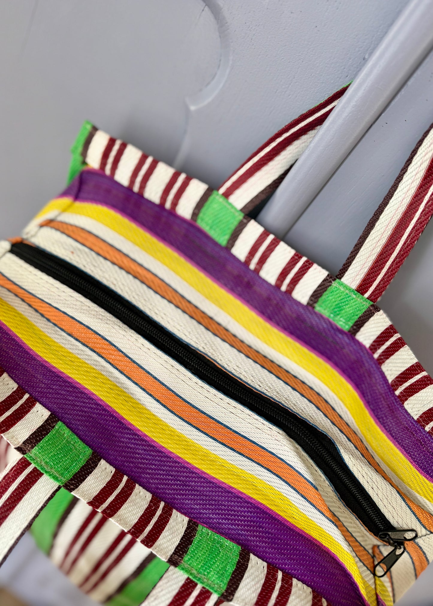Shopper met rits