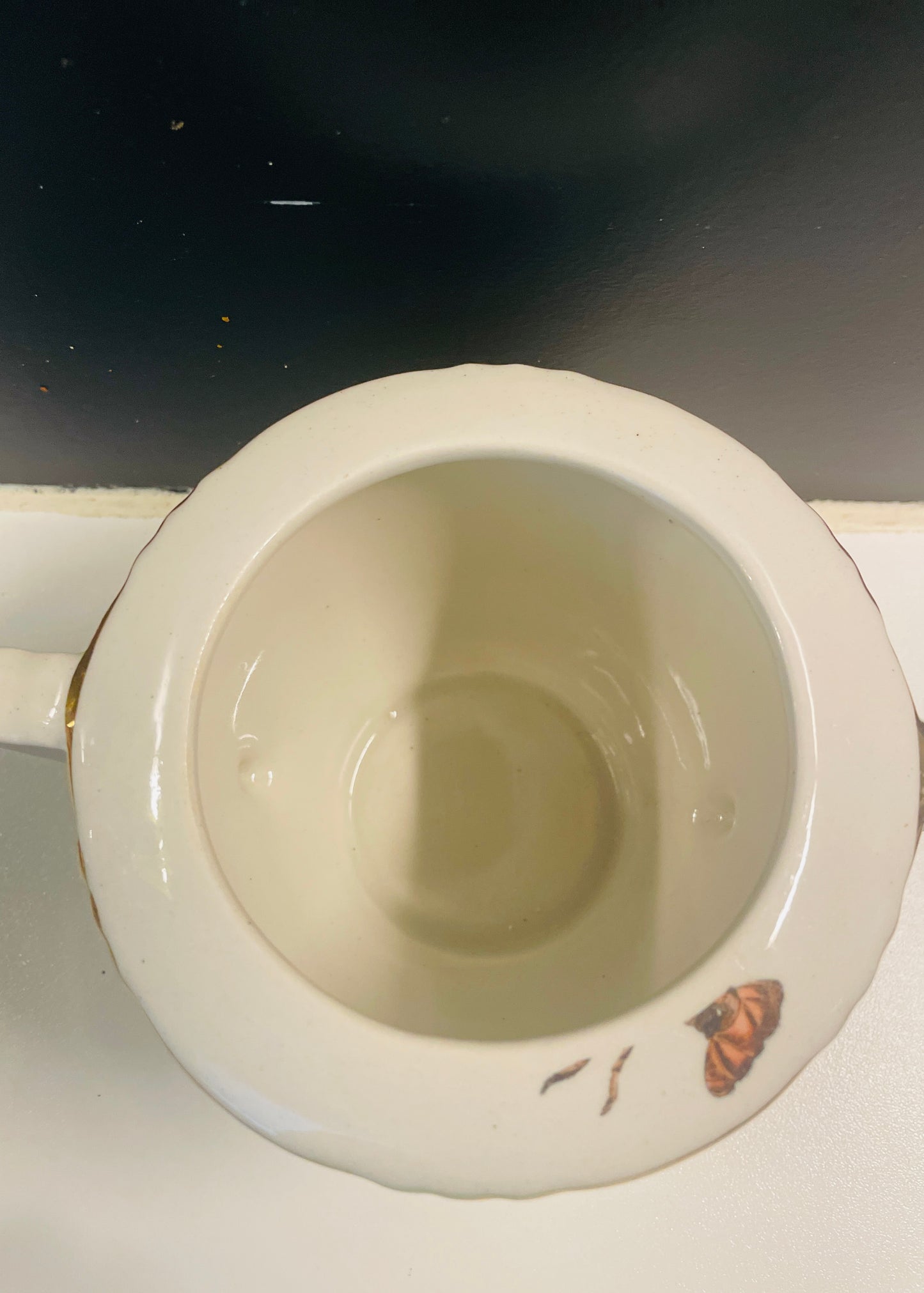 Gepimpte vintage suikerpot - Lobster in groen